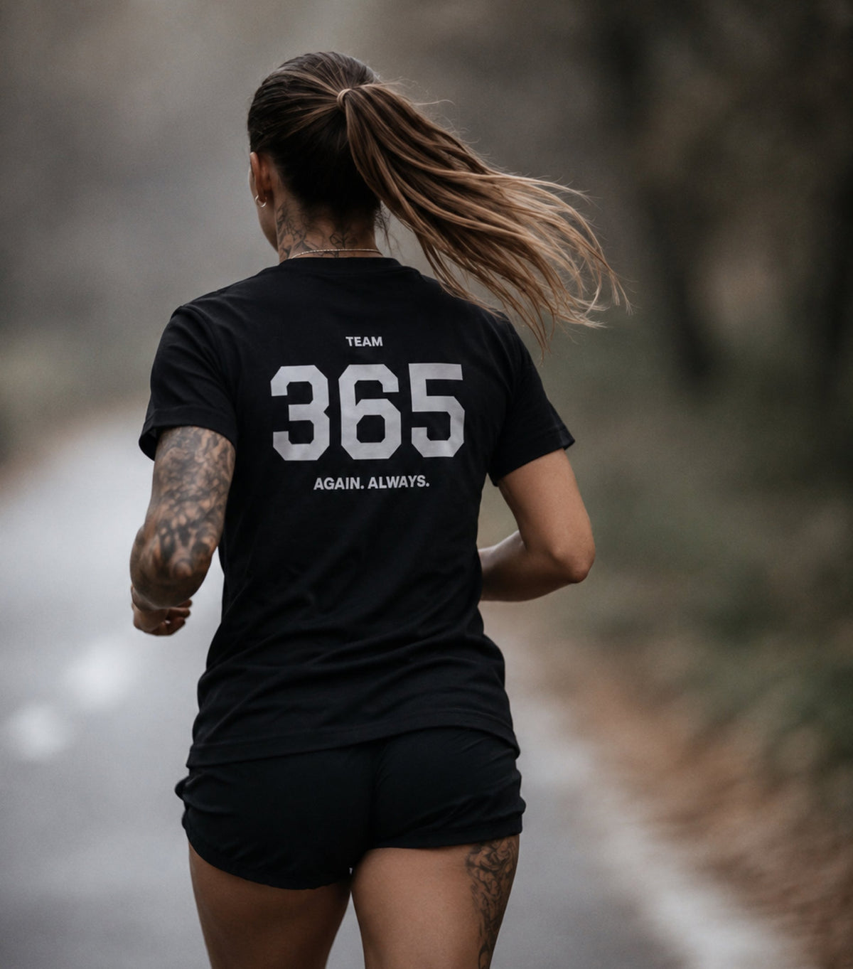 365 Tee Black