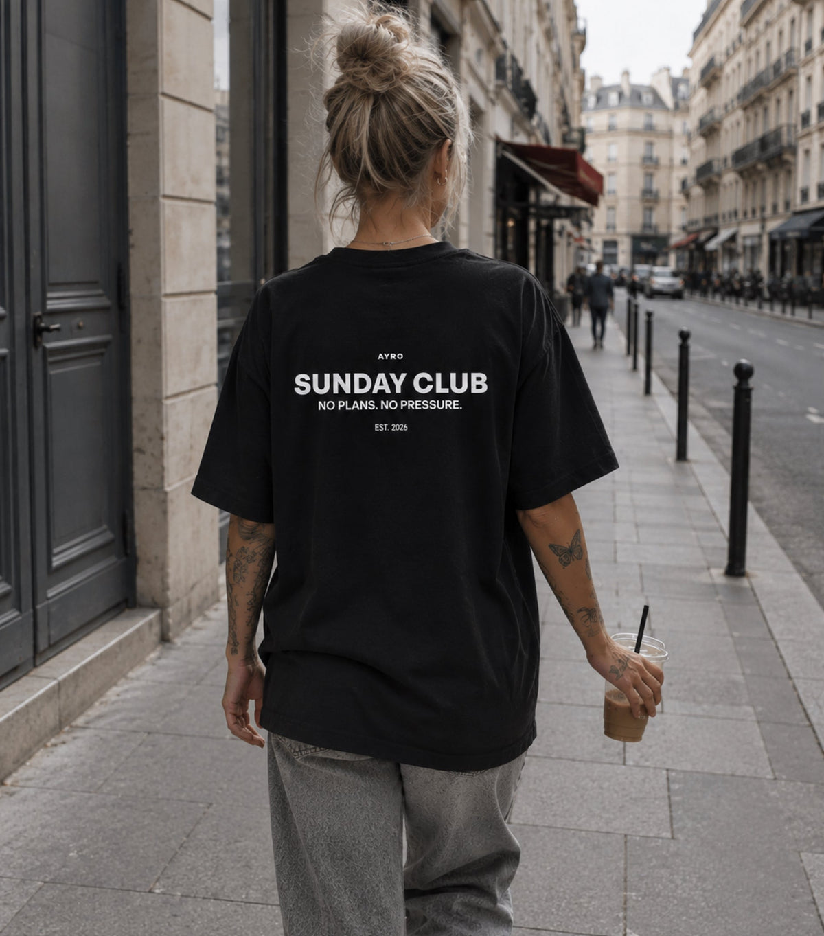 Sunday Club Tee Black