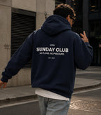 Sunday Club Hoodie Blue