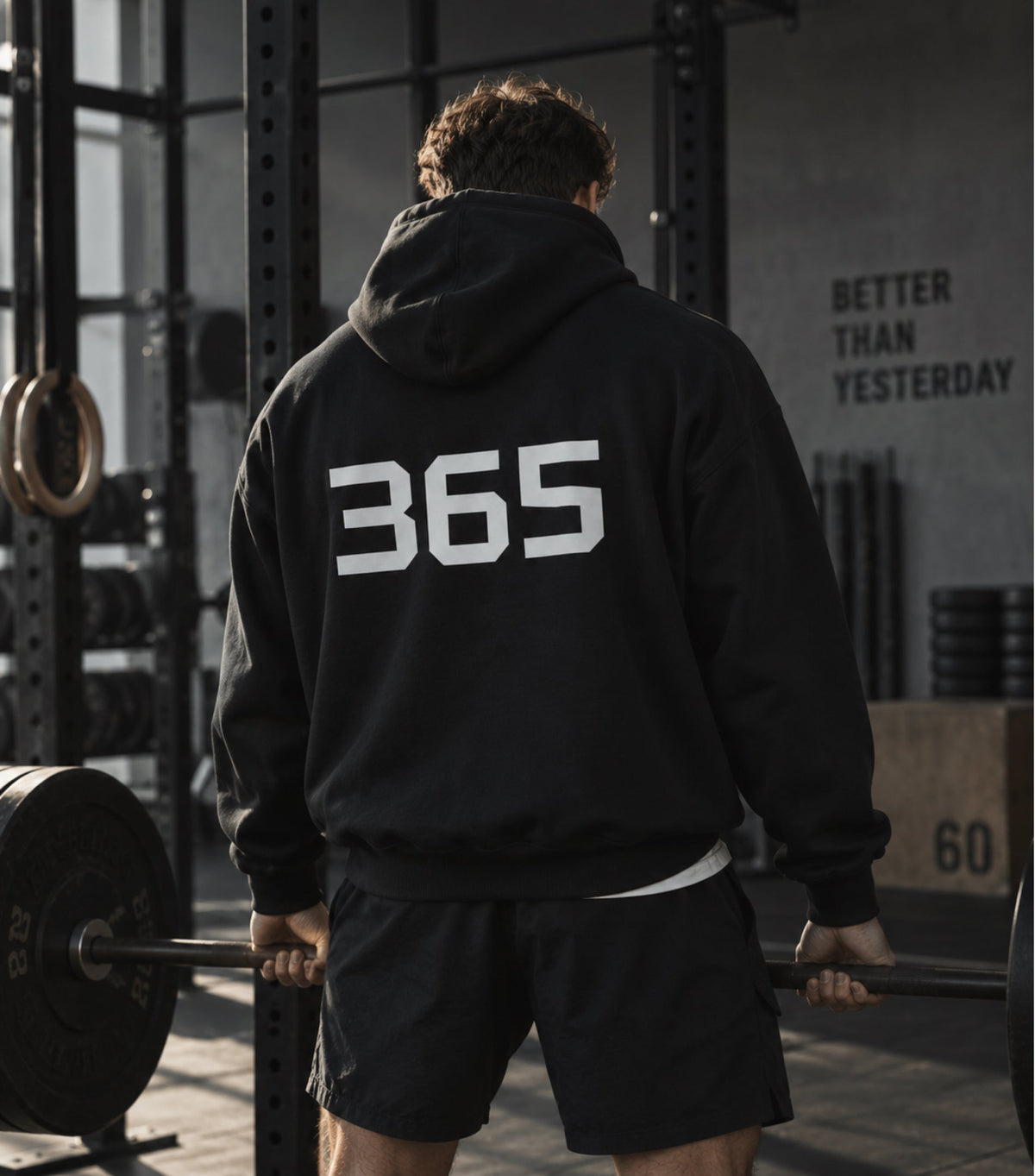 365 Hoodie Black