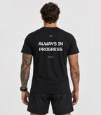 Always In Progress Tee Black