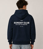 Sunday Club Hoodie Blue
