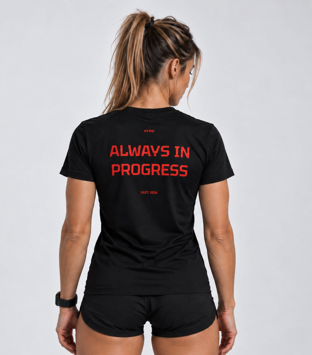 Always In Progress Tee Red