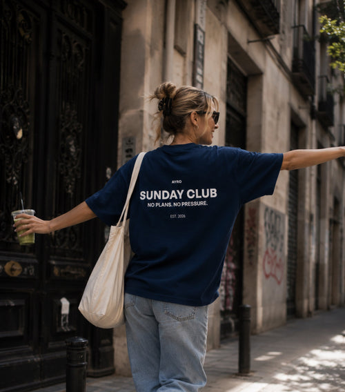 Sunday Club Tee Blue