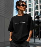 Small Steps Tee Black