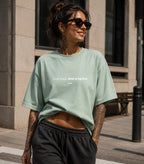 Small Steps Tee Mint